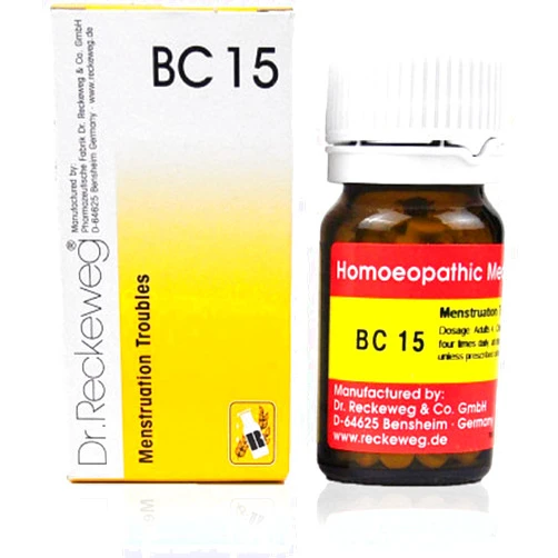 Exportmall Pack of 5 Dr. Reckeweg Bio-Combination 15 (BC 15) Homeopathic Remedies by Exportmall