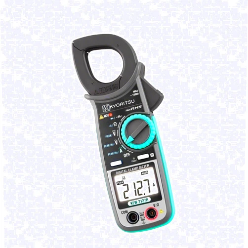 KYOHRITSU Japan Quality KYORITSU Digital Clamp Meters 1000A Auto-ranging Multimeter KEW 2007R 2117R 2127R High Precision 0.01A Current Pliers Ammeter Voltmeter Resistance Frequency Tester(2127R)