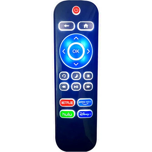 Oritronic Replacement Backlit TV Remote Control for Roku TV, for TCL/Hisense/Sharp/Philips/Onn/Element/Insignia/Westinghouse Roku TV (NOT for Roku Stick or Box)