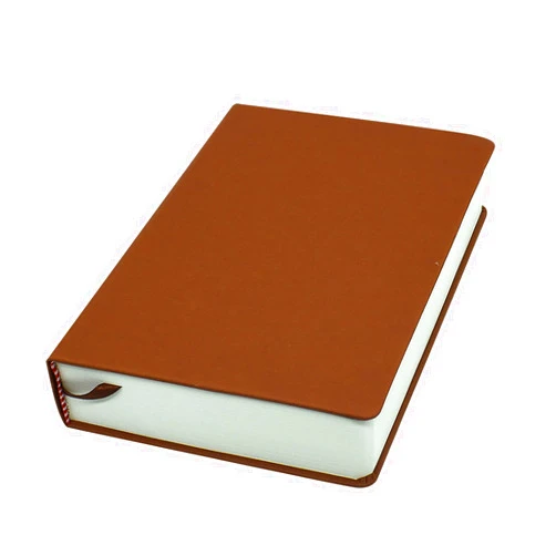 BXT A5 Blank Notebook PU Leather Hard Cover Notebook Journals Thick Sketchbook 660 Pages 80gsm Paper Notepad Daily Work Student Notebook Drawing Sketch Pad Notebook for Sketching Writing (brown*)