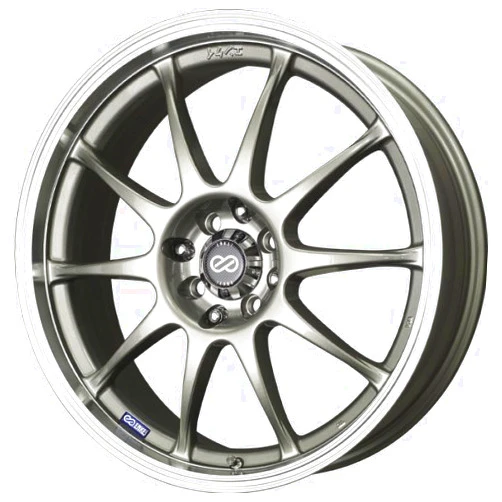 ENKEI - j10-17 Inch Rim x 7 - (4x100/4x4.5) Offset (42) Wheel Finish - silver polished paint