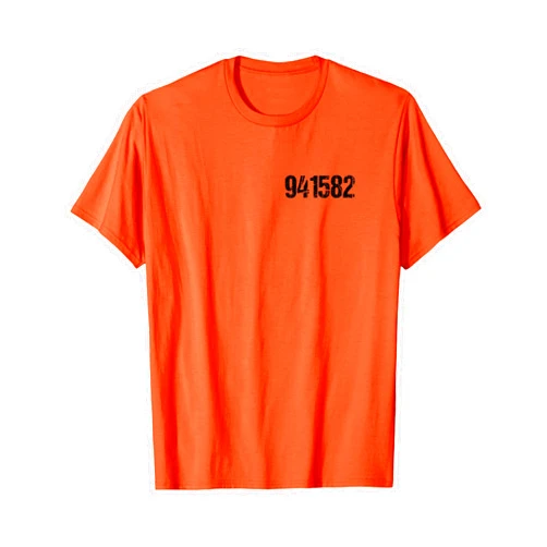 Funny Prison Costume DIY Group Prisoner Costume Prison Inmate County Jail Halloween T-Shirt