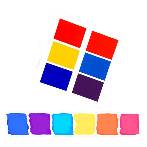The Cookie Countess Inc The Cookie Countess PYO Edible Paint Palettes 36 Pouch - Brights