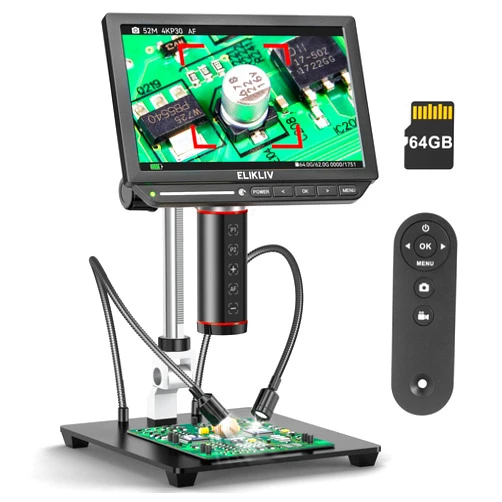 Elikliv Autofocus 4K Digital Microscope EM4K-AF, 8