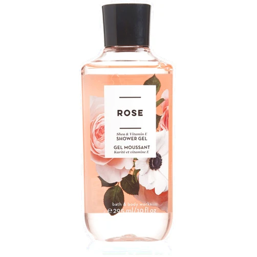 Bath & Body Works Rose Shea & Vitamin E Shower Gel 10 Oz (I0095210)