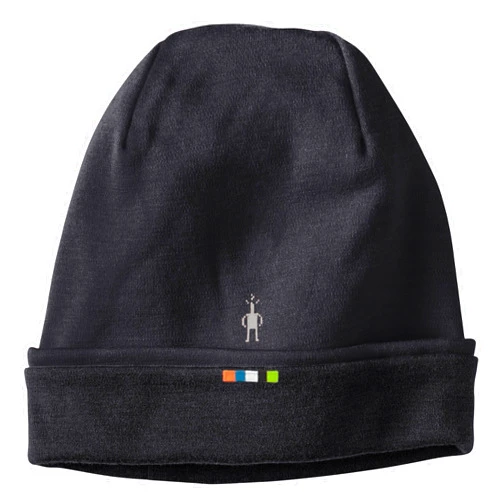 SmartWool Merino Sport 250 Beanie - Cuffed Wool Hat Charcoal Charcoal 1FM Mens
