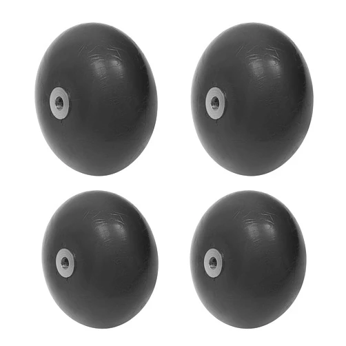 HQPASFY Anti-Scalp Deck Wheel 4PCS Compatible with Scag Turf Tiger Cat Wildcat Cub Replace Part# 481632, 10225, 210-033
