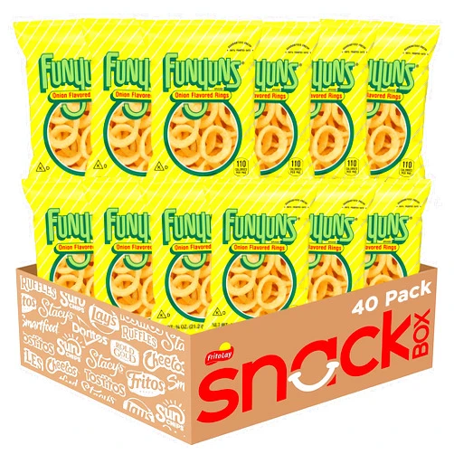 Funyuns Onion Flavored Rings, Original, 0.75 Ounce (Pack of 40)