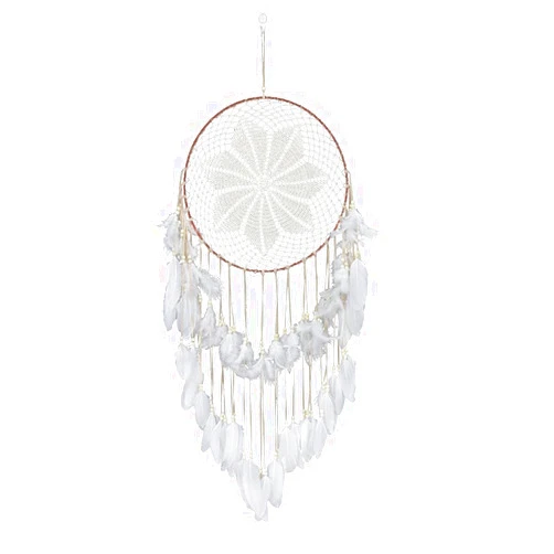 JATDHY Dreamcatcher Handmade Wind Chimes Wall Ornament Girls Room Decoration Feather Dream Catcher