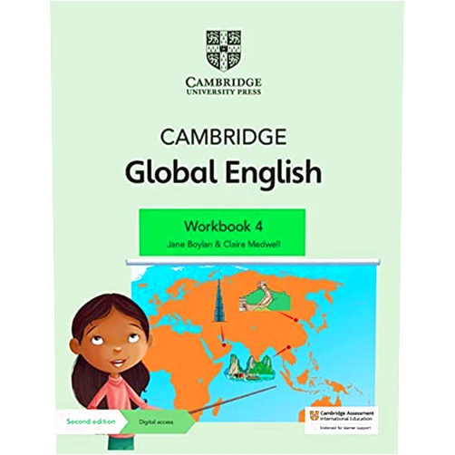 Jane Boylan,Claire Medwell,Kathryn Harper Cambridge Global English + Digital Access 1 Year: For Cambridge Primary English As a Second Language (Cambridge Primary Global English, 4)