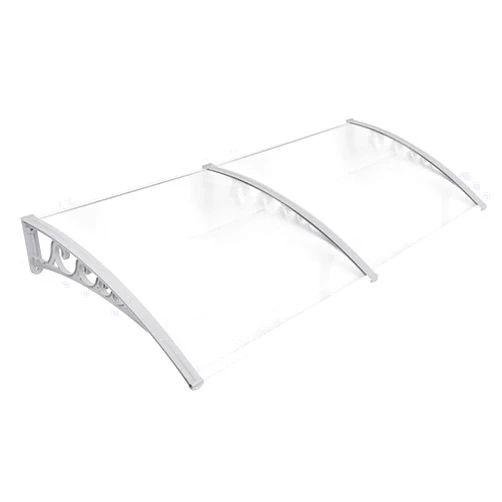 TYTYJ Door Porch Canopy Roofing Canopies Wear-Resistant and Durable Rain and Sun Protection for Entrances Windows Balconies (Size : 120x100cm)