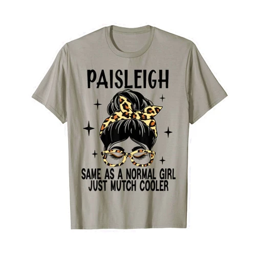 SwiftStyle Apparel PAISLEIGH Costume Definition Personalized Name PAISLEIGH T-Shirt