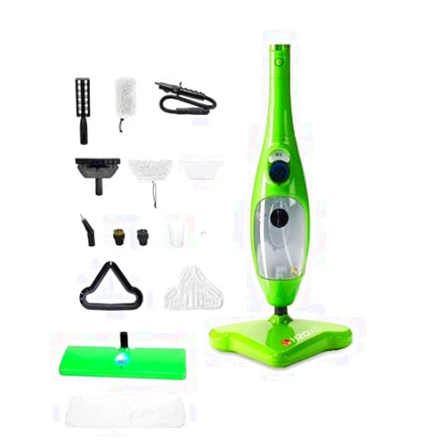H2O MOP X5 11pc Whole Home Cleaning Kit with additional Extra Large Mop Head and Floor Pad