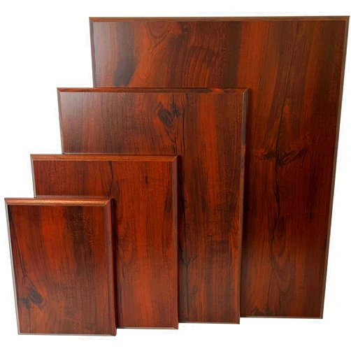 Handmade Finished Wood Plaque Blank, Perfect for Crafts, Multiple Sizes and Materials, Engravable Wooden Plaques (Cherry Finish, 9x12 inch)
