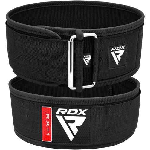 RDX Weight Lifting Belt - AUTO LOCK 4” Premium Adjustable Gym Belt for Olympic Cross Training - Support for Men Women Functional Fitness Workout - WOD Powerlifting Bodybuilding Weightlifting Deadlift