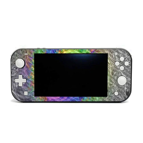 MIGHTY SKINS MightySkins Carbon Fiber Skin for Nintendo Switch Lite - Tripping | Protective, Durable Textured Carbon Fiber Finish | Easy to Apply, Remove, and Change Styles | Made in The USA (CF-NISWILIT-Tripping)