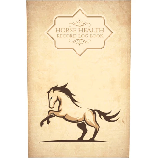 Wehner Press Horse Health Record Log Book: Horse Health Care Log for Recording Regular Maintenance and Training Goals ,Suitable for all professionals and horse lovers.