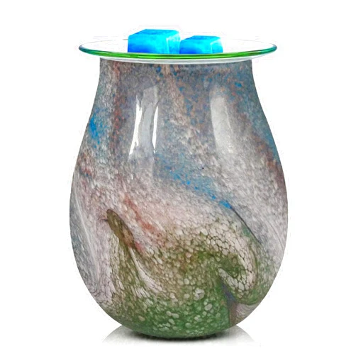 Leyoue Glass Electric Wax Melt Warmer Wax Burner Melter Fragrance Wax Warmer for Home Office Gifts & Decor