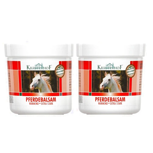 Krauterhof Kräuterhof Horse Balsam, Extra Strong, 2 Packs of 250 ml = 500 ml