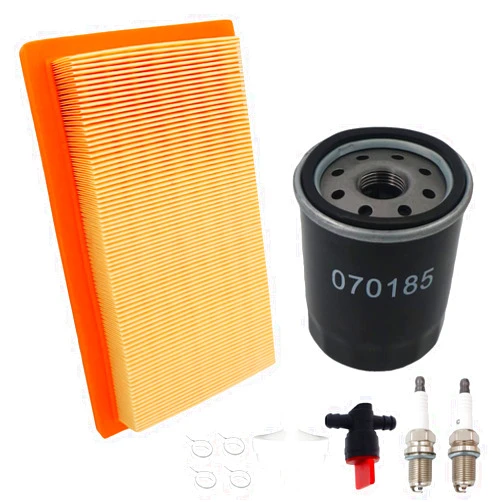 Masnln Oil Filter 070185E, Air Filter 0J8478S Kit for Generac 6485 Scheduled Maintenance 20kw and 22kw Standby Generators with 999cc Engine