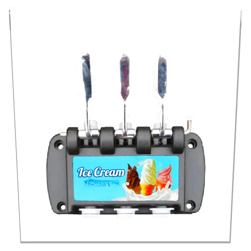 OFCPSEED One Set，Compatible with MQL Ice Cream Machines Discharge Valve Head Front Panel Face Plate Spare Parts