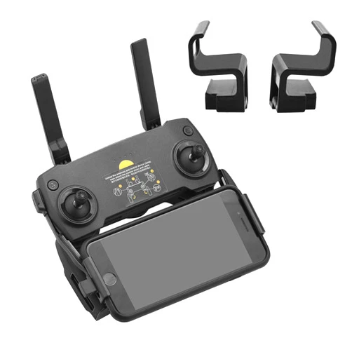 HeiyRC 0.31-0.47in 8-12mm Thickness Phone Holder for DJI Mavic Mini Se Mavic Pro 2 Zoom Air Spark Remote Control Phone Mount Clip Accessory