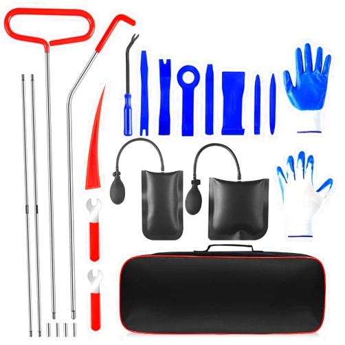 H HOTMARS Professional kit with with 68 inches Long Distance Pull Hook J-Hook Rolling Door Hooks