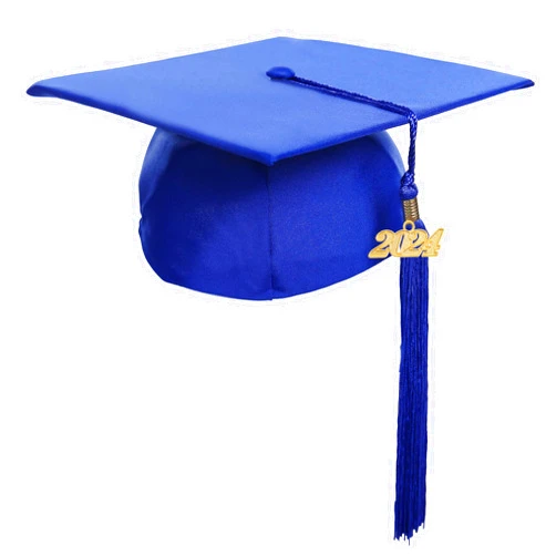 Newrara Graduation Unisex Matte Adult Graduation Cap with Tassel