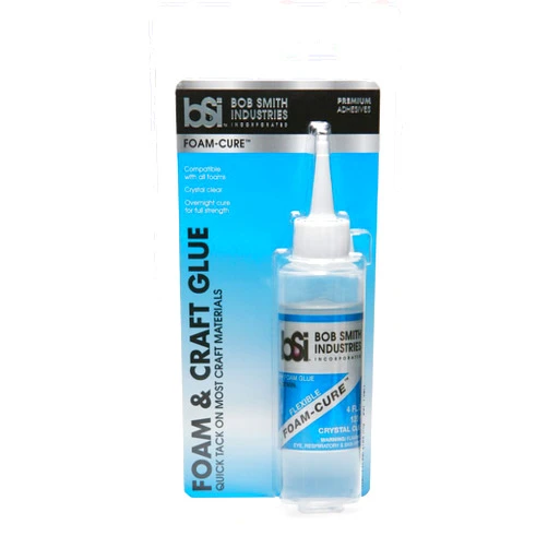 Bob Smith Industries BSI-142 Clear Foam-Cure, Craft Glue, 4 oz.