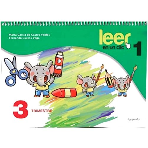 Spanish Edition by LEONOR SUAREZ ESPINA (Author), FERNANDO CUETOS VEGA (Author), MARTA GARCIA DE CASTRO VALDES (Author), MARIA DEL MAR ARNEDO FERNANDEZ (Author), PAULA MARIA MUÑIZ RODRIGUEZ (Author), MARIA FERNANDEZ-OJANGUREN LLANES (Author), ELENA RODRIGUEZ VILLAR (Author) & 5 more LEER EN UN CLIC FICHAS 3º TRIMESTRE 1ºCURSO