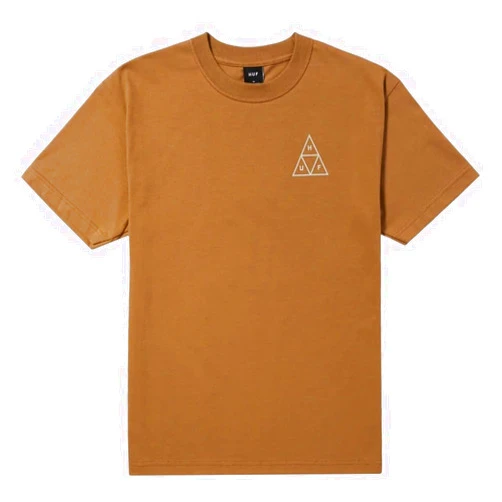 HUF Set Triple Triangle Short Sleeve T-Shirt - 100% Pre-Shrunk Cotton T-Shirt