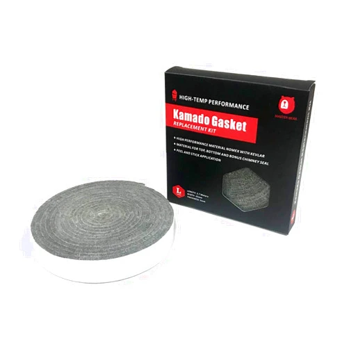 MASTER BEAR High-Temp Nomex with Kevlar and Carbon Fiber Smoker Gasket Seal, Kamado Grill Gasket for Big Green Egg, 12ft long