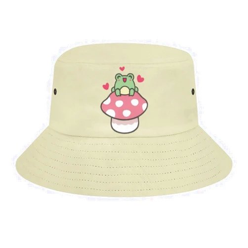 Ishanaten Axolot Hat All I Need is Axolotl & Ramen Bucket Hat, Packable Summer Sun Hats Travel Fisherman Cap for Women Men Teens Girl
