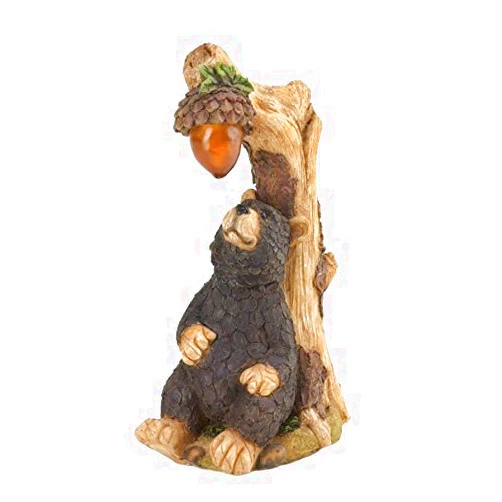 Jur_Global Black Bear Solar Statue