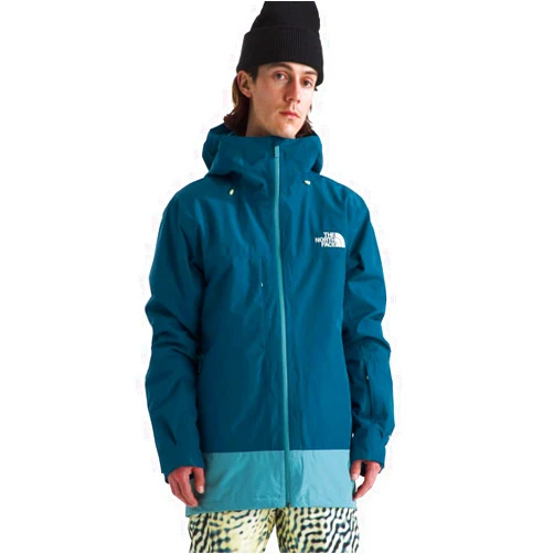 THE NORTH FACE Men's Thermoball Eco Snow Triclimate Waterproof Insulated Ski Jacket | Helmet Compatible, Powder Skirt