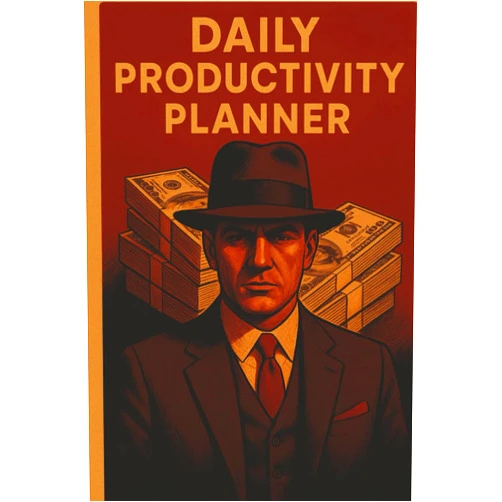 By Andrè Schmidt (Author) Daily Productivity Planner - Mafia Edition [Snacks del Padrino]