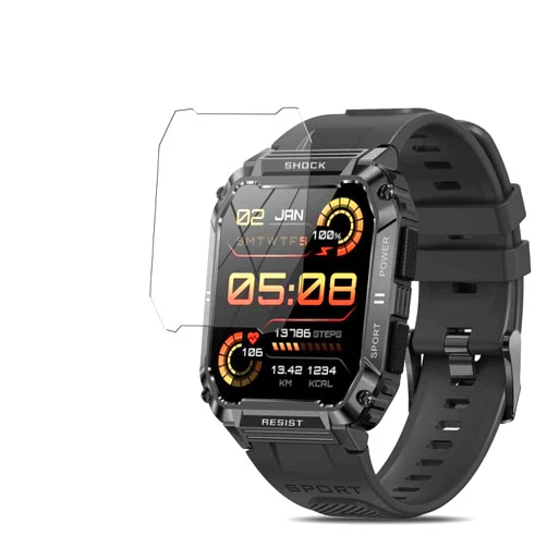 Puccy Film for Yohuton T3 Smart watch Puccy 3 Pack Screen Protector, compatible with Yohuton T3 1.95