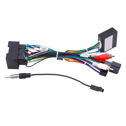 Keenso Car Stereo Wiring Harness with CAN Bus Interface, 16-Pin Plug and Play Adapter, Aftermarket Radio Installation