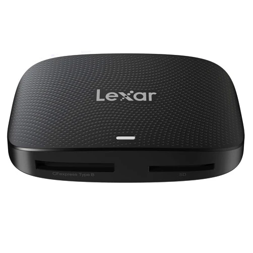 Lexar Professional CFexpress Type B / SD USB 3.2 Gen 2 Reader, Transfer Speeds Up To 10Gbps, Designed for CFexpress Type B and SD Cards (LRW520U-RNBNG)