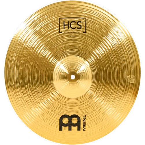 Meinl Cymbals Meinl 18” Crash Cymbal – HCS Traditional Finish Brass for Drum Set, Made In Germany, 2-YEAR WARRANTY (HCS18C)