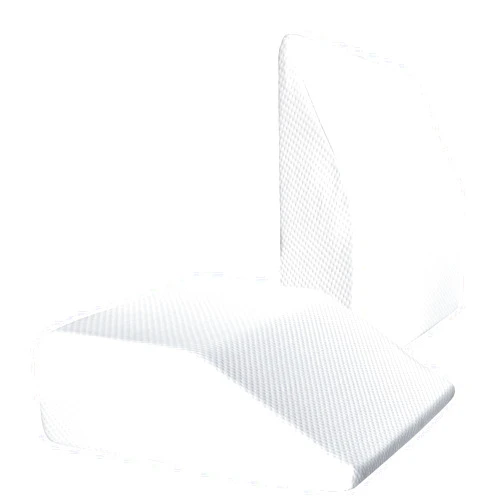 DIBAKO Leg Elevation Pillow, Leg Pillows for Sleeping, Cooling Gel Memory Foam Wedge Pillow for Circulation, Swelling, Knee Pain, After Surgery-Body Positioner with Removable Cover