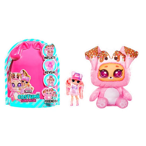 L.O.L. Surprise! LOL Surprise Tweens Costume Surprise Ali Dance Fashion Doll with Inflatable Pink Puppy Pet Costume and Multiple Surprises Including Fabulous Fashions & Accessories – Great Gift for Kids Ages 4+