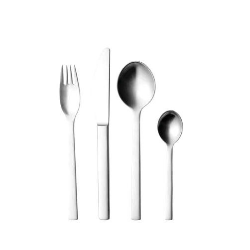 Georg Jensen New York Cutlery Set, 4.3 x 53.8 x 37 cm, Silver