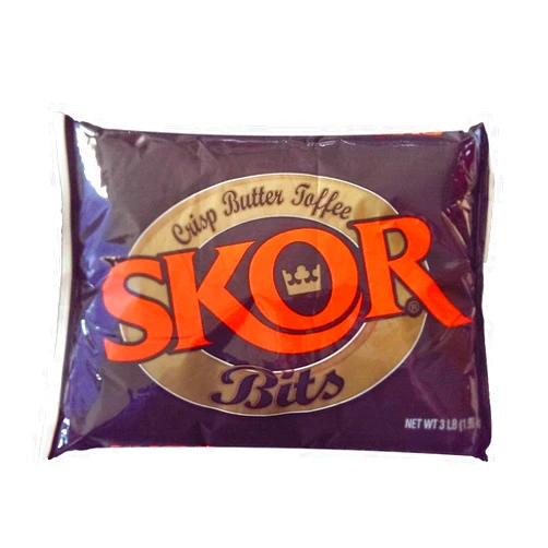 HERSHEY'S Skor Toffee Bits, 3-Pounds