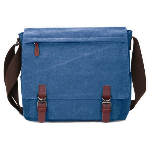 Mactso Canvas Messenger Bag for Men Women,Travel Satchel Shoulder bag 15.6 Inch Laptop Bag briefcase Business