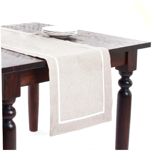 Fenncostyles.com Fennco Styles Everyday Chic Pleated Cotton Table Runner (16