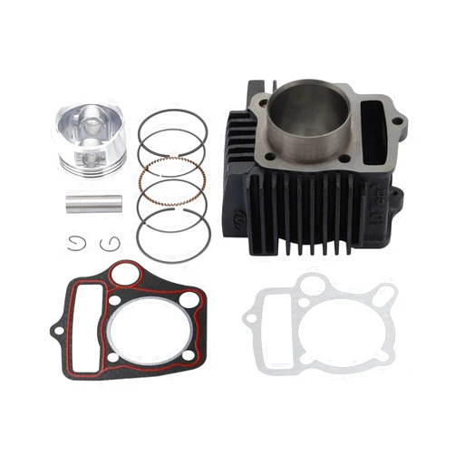GOOFIT 52.4mm Engine Parts Cylinder big bore kits with Gaskets and Piston Set for 4 Stroke Chinese TaoTao Coolster ATV 110cc Pit Quad Dirt Bike Go Kart Cylinder with Piston Ring Kit