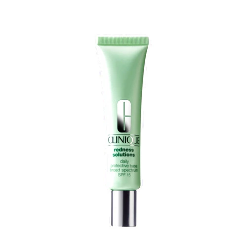 Clinique Redness Solutions Daily Protective Base Broad Spectrum SPF 15 Oil Free Tinted Face Primer | Color Corrector + Appropriate for Skin with Rosacea, 1.35 Fl Oz