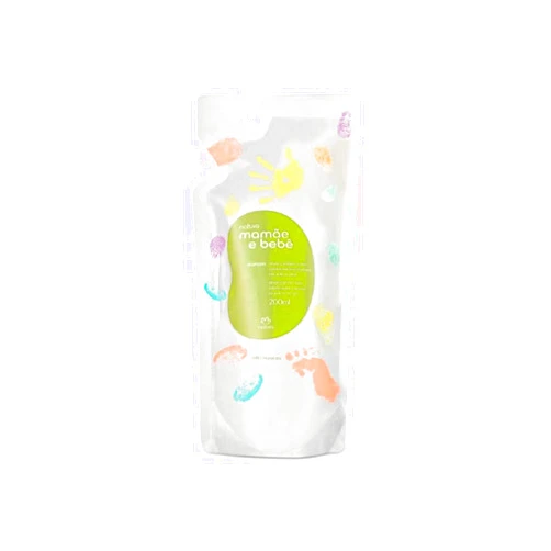 natura - Linha Mamae e Bebe - Hidratante Corporal (Refil) 200 Ml - (Mom & Baby Collection - Body Moisturizer (Refill) 6.76 Fl Oz)