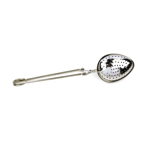 RSVP International Endurance Collection Loose Tea Infuser Spoon, 18/8 Stainless Steel, Dishwasher Safe, 6.25